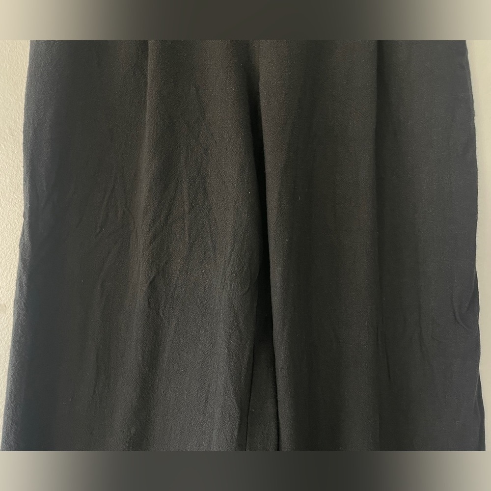 Gentle Fawn Black Wide Leg Linen Blend Julius Pants Women's Small - Picture 4 of 16